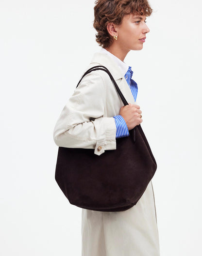 The Shopper Tote Dark Carob | Madewell Classic