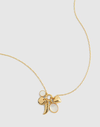 Mother-of-Pearl Charm Chain Necklace Mother Of Pearl | Madewell Signature