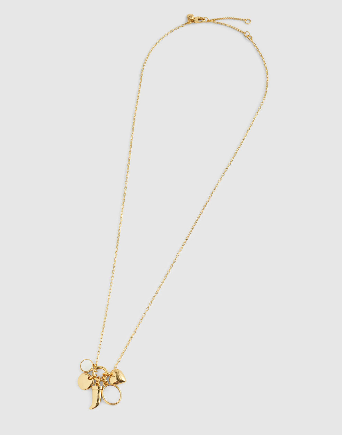 Mother-of-Pearl Charm Chain Necklace Mother Of Pearl | Madewell Signature